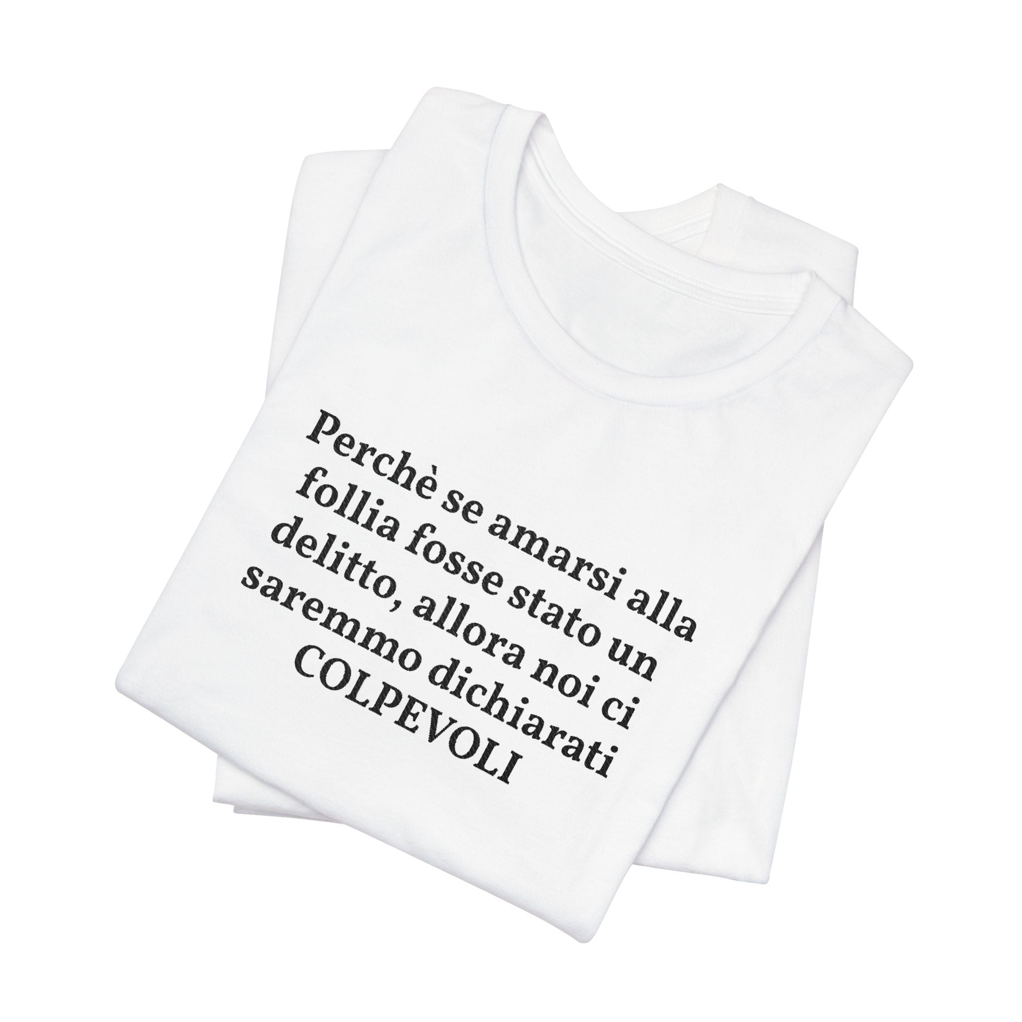COLPEVOLI (scritta in cotone)