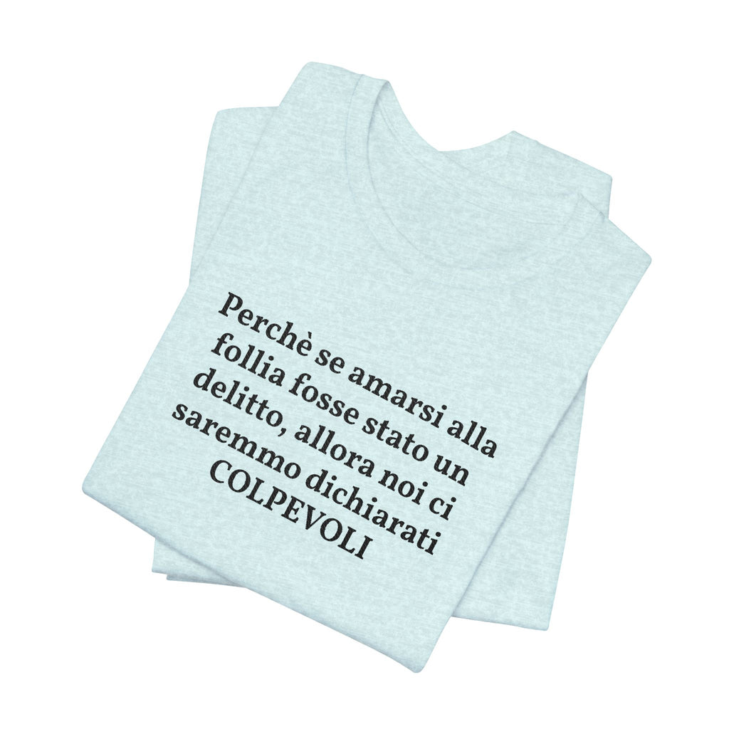 COLPEVOLI (scritta in cotone)