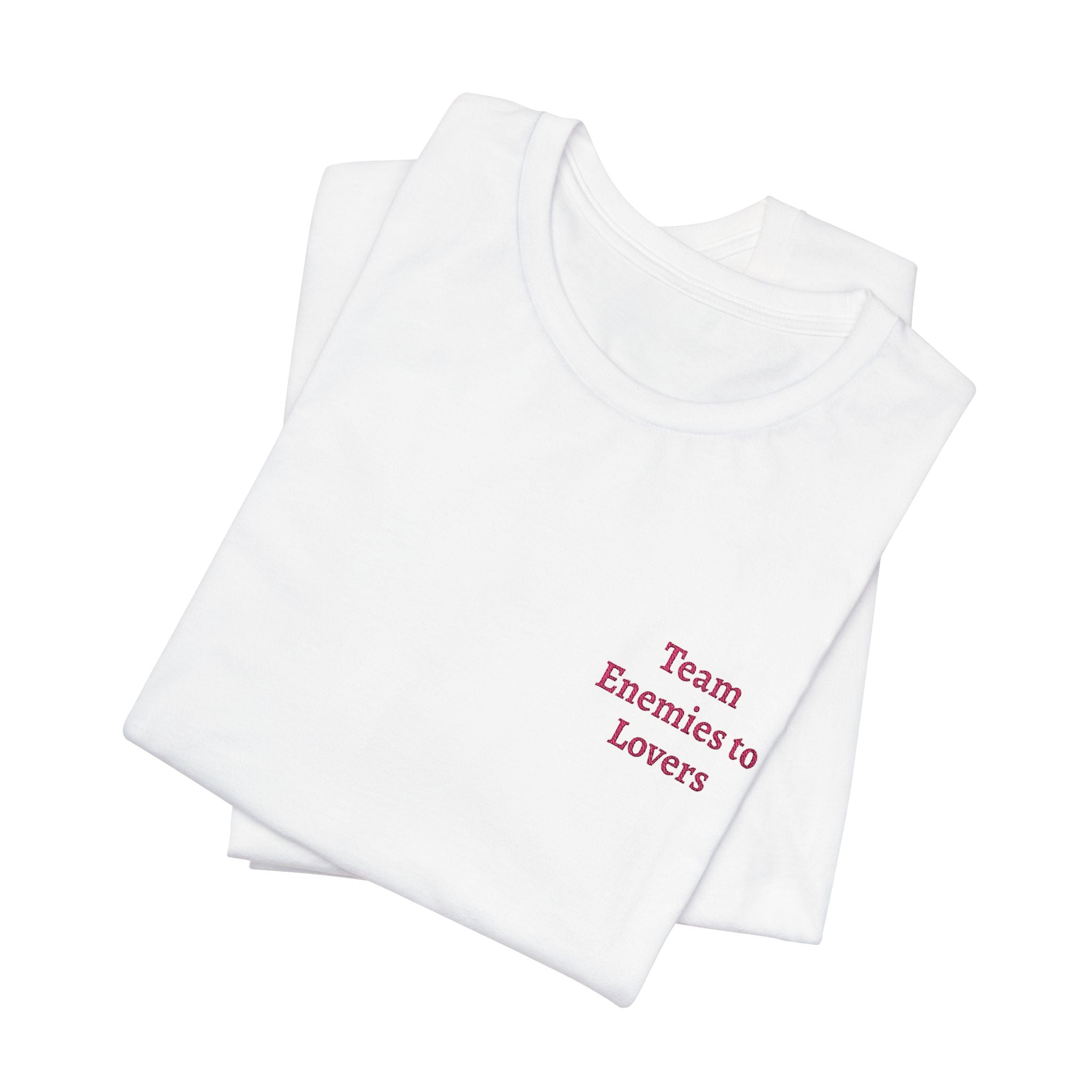 ENEMIES TO LOVERS(scritta in cotone)